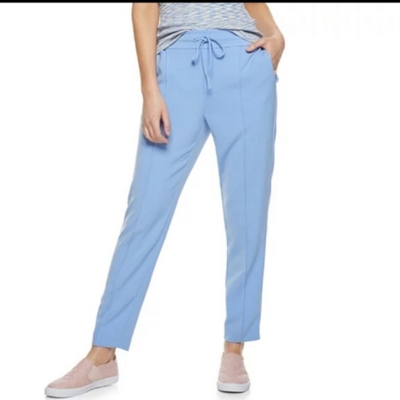 Nine West Slim Straight Tapered Leg Pants - Picture 1 of 9